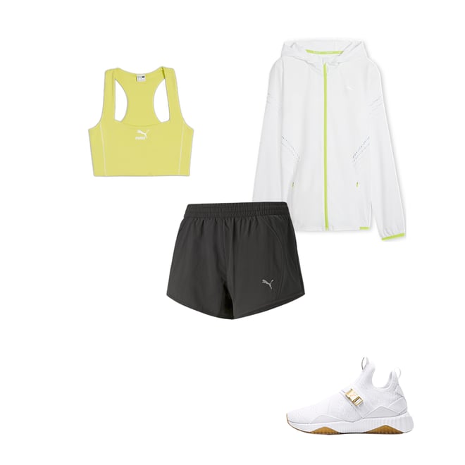 short running mujer, color mandarina - racketball movil