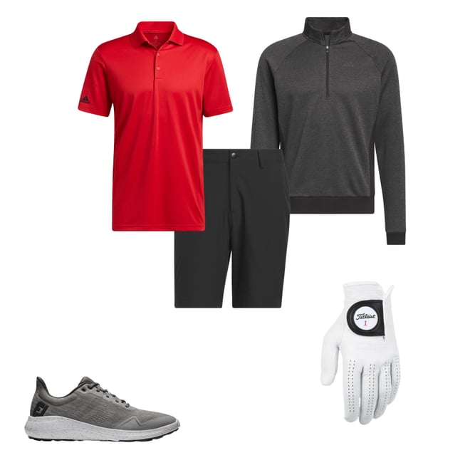 Bundle of 4 Nike and Adidas Golf deals Shorts