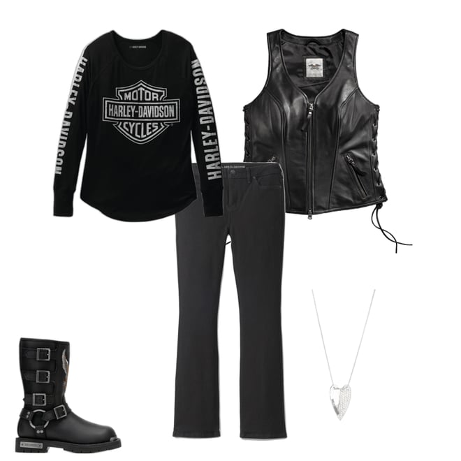 Women's Avenue Leather Vest | Harley-Davidson USA Women's Avenue Leather Vest | Harley-Davidson USA