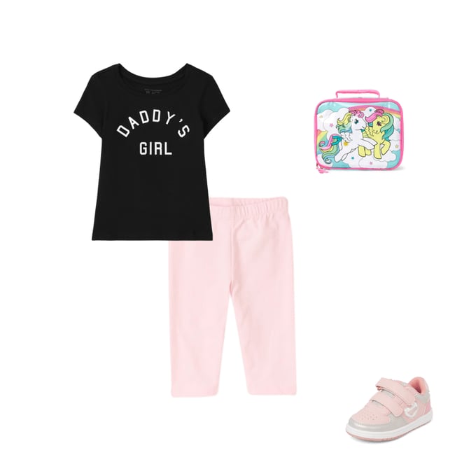 1st bundle featuring 3 items which compliment Baby And Toddler Girls Matching Family Daddy's Girl Graphic Tee