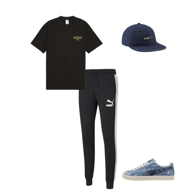 Tenis Clyde Denim PUMA