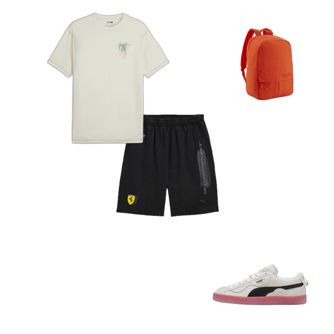 Shorts Desert Sun para hombre Scuderia Ferrari PUMA