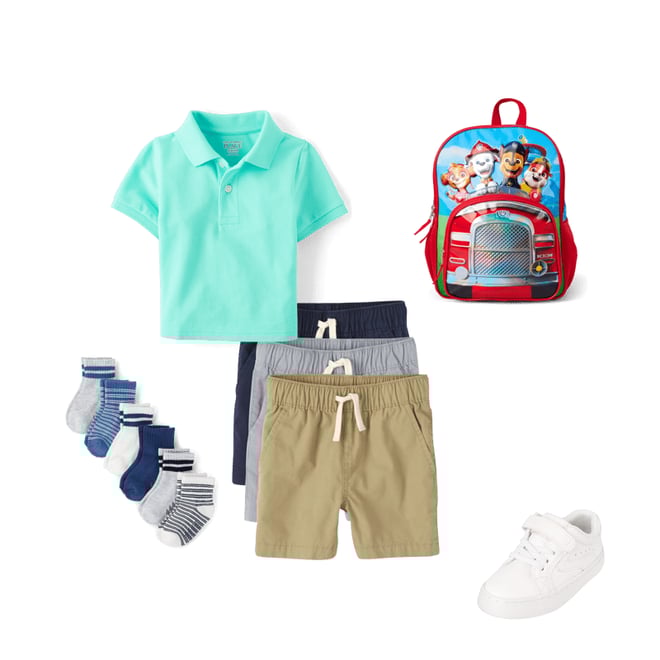 3rd bundle featuring 4 items which compliment Baby And Toddler Pique Polo