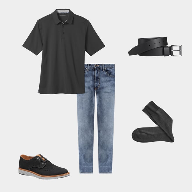 3rd bundle featuring 4 items which compliment Herringbone Panel Socks