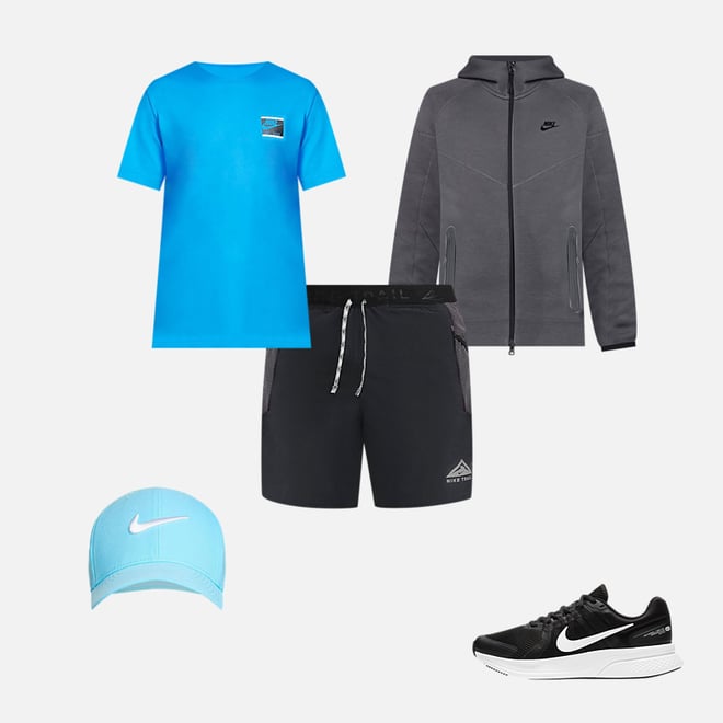Sweatshirt Nike Sportswear Tech Fleece Full-Zip Hoodie & Joggers Set  FB7921-672/FB8002-672