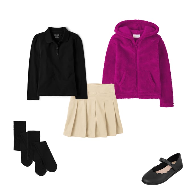 2nd bundle featuring 4 items which compliment Girls Microfiber Tights 2-Pack