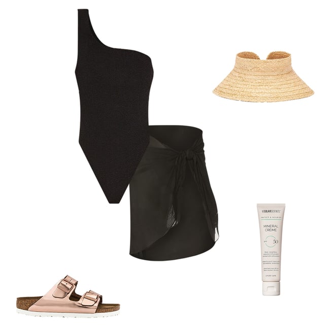 Hunza G Nancy One Piece in Black | REVOLVE