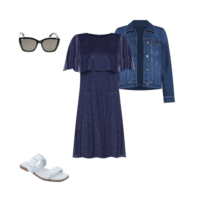 J Taylor Short Sleeve Fit Flare Dress JCPenney