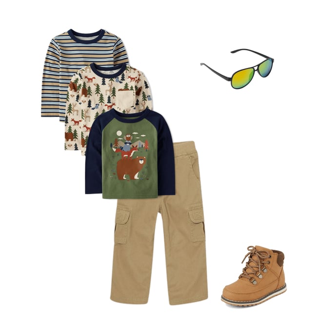 3rd bundle featuring 3 items which compliment Baby And Toddler Boys Pull On Cargo Pants