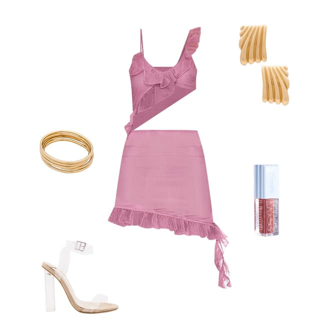 1st bundle featuring 4 items which compliment Payton Ruffle Dress