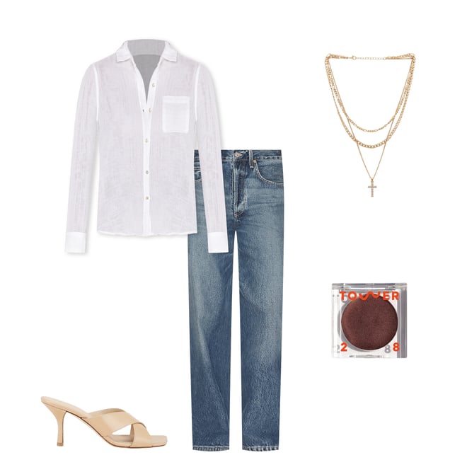 1st bundle featuring 4 items which compliment Ellis Gauze Button Down