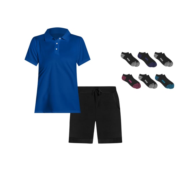 Hanes dri fit polo shirts online