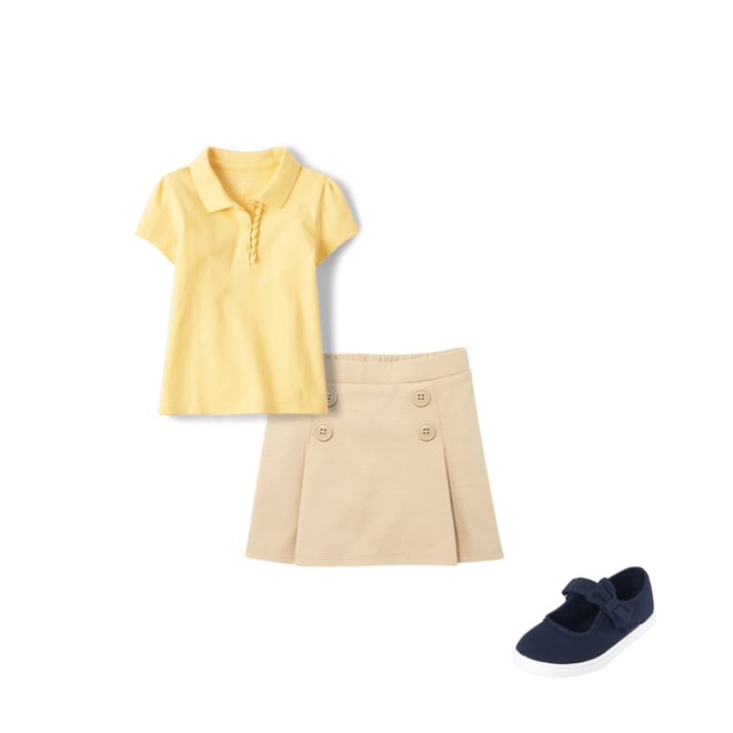 6th bundle featuring 2 items which compliment Toddler Girls Bow Strap Canvas Sneakers