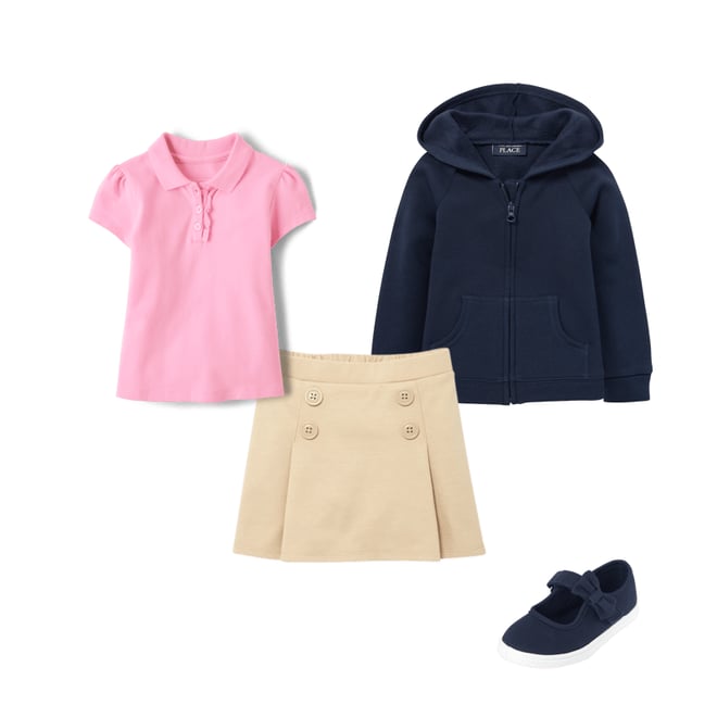7th bundle featuring 3 items which compliment Toddler Girls Bow Strap Canvas Sneakers