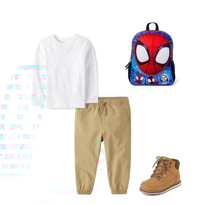 5th bundle featuring 3 items which compliment Toddler Boys Contrast Cuff Lace Up Boots