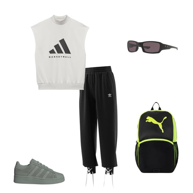adidas Women\'s - Gear Hibbett City Pants-Black/White Cuff Track | Laced Always Original