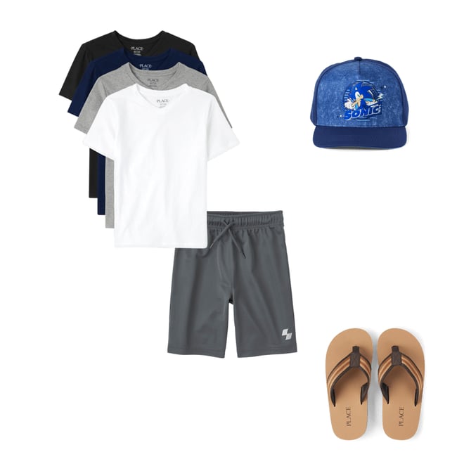8th bundle featuring 3 items which compliment Boys Basketball Shorts
