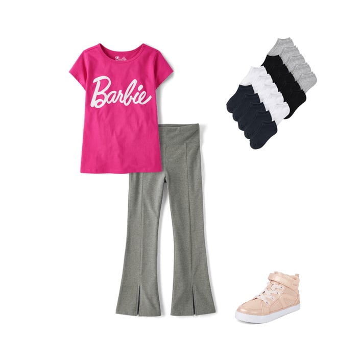 2nd bundle featuring 3 items which compliment Girls Barbie Graphic Tee