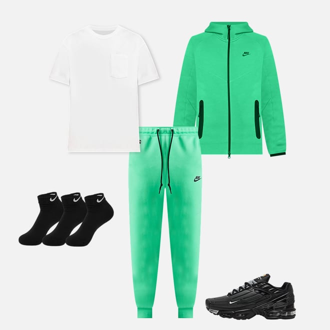 Nike Sportswear Essential Fleece Lime Sweatpants