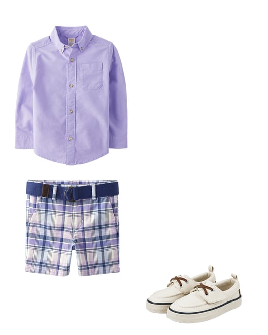 boys purple button up shirt