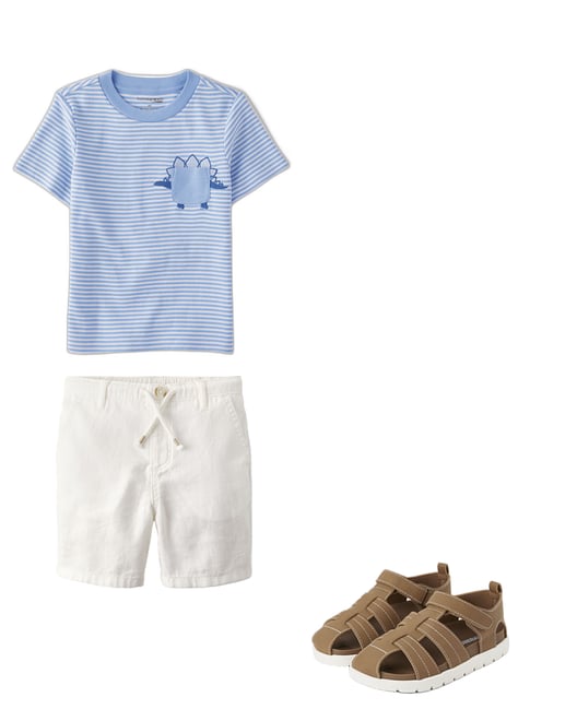 Toddler and Kids wear  Organic Linen Bermuda Shorts – RaonJena NYC