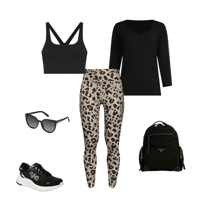 K-Deer 7/8 Sneaker Legging in Dutchess-Leopard-L Womens Active Workout High  Waisted Yoga Leggings Leopard : : Clothing, Shoes & Accessories