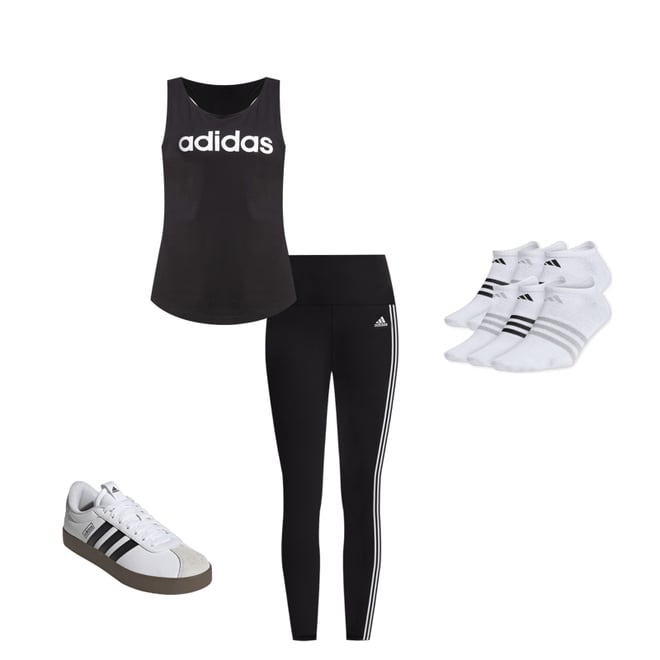 Adidas hot sale workout outfit