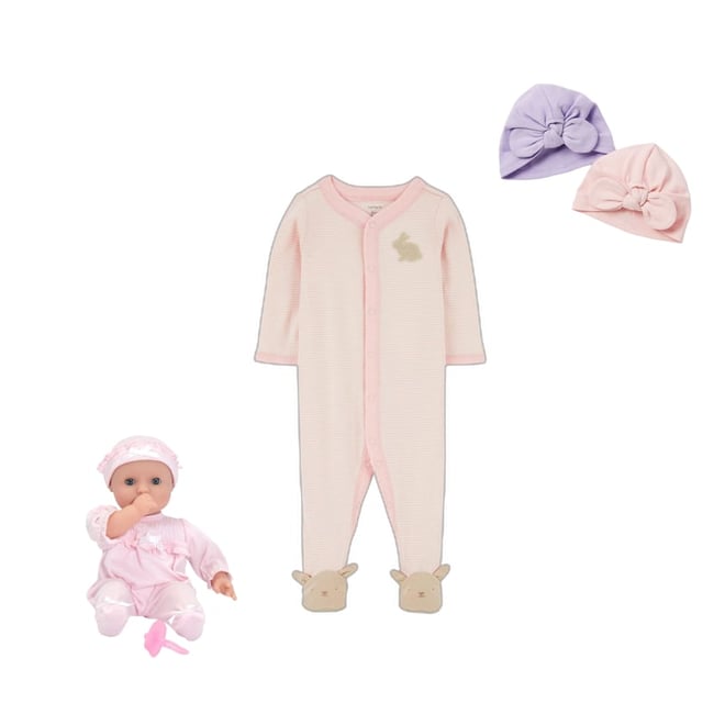 Carter's Baby Girls 2-pc. Sleep and Play, Color: Purple - JCPenney