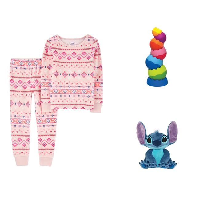 Disney Lilo & Stitch Squishmallow 20 inch Plush | Stitch in Pajamas