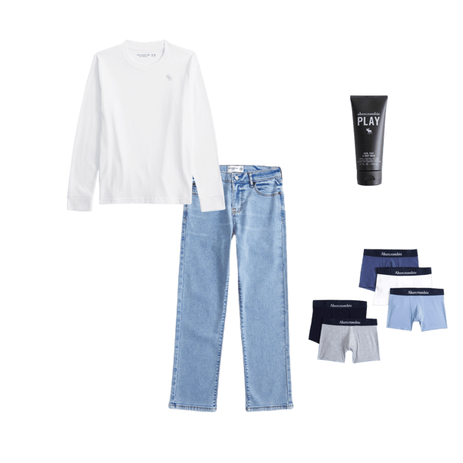 straight jeans