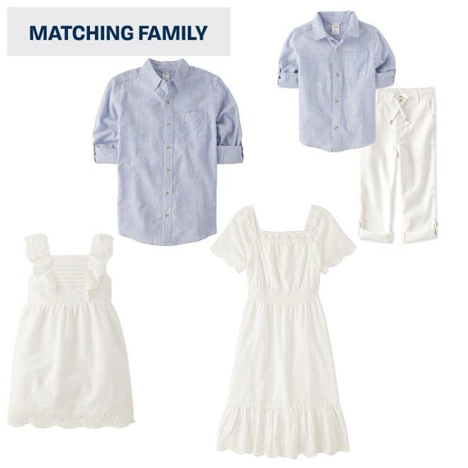 1st bundle featuring 4 items which compliment Mens Dad And Me Striped Linen-Blend Button Up Shirt