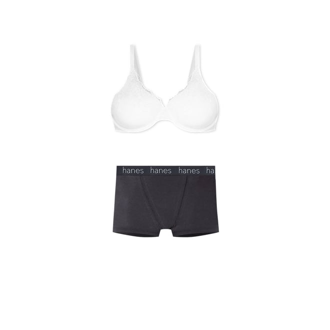 Hanes Ultimate Perfect Stretch Bikini Panties Womens Size 2XL Black 3 Pair  Pack