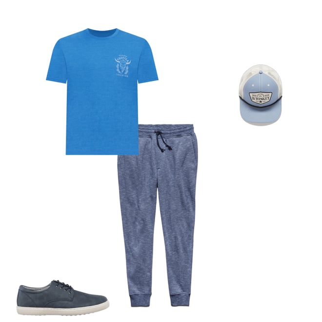 6th bundle featuring 3 items which compliment  Paxville Jogger Sweatpant - Navy Heather