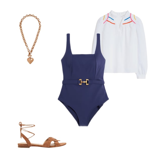 2nd bundle featuring 3 items which compliment Lefkada Square Neck Swimsuit