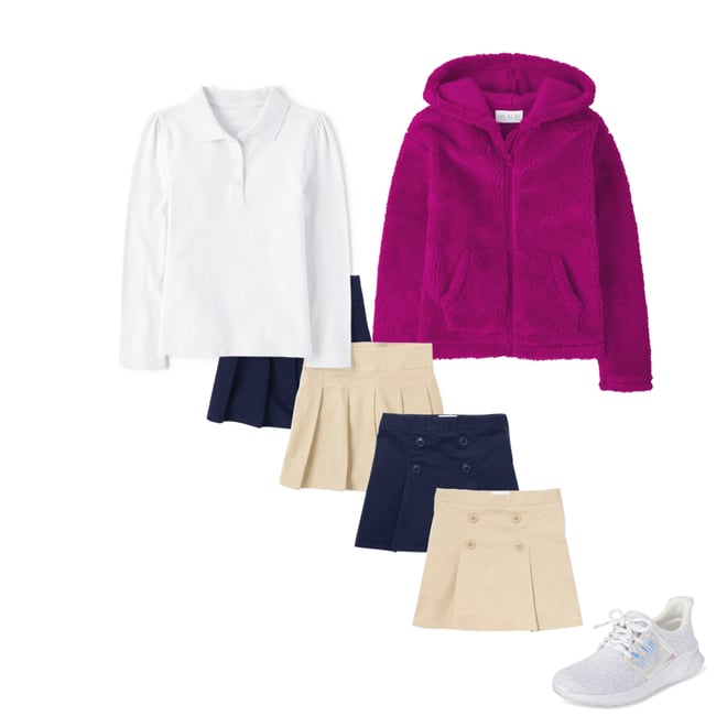 Girls uniform hoodie outlet