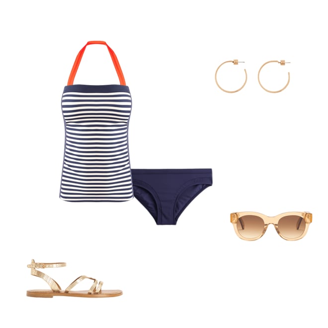 4th bundle featuring 4 items which compliment Santorini Tankini Top