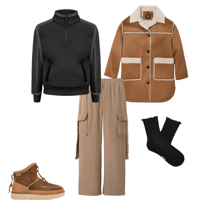 UGG® Lydi Bonded Fleece Half Zip for Women | UGG®