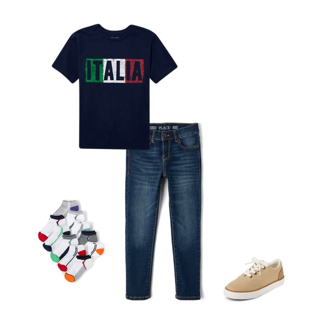 Boys Short Sleeve Italia Graphic Tee The Children s Place TIDAL