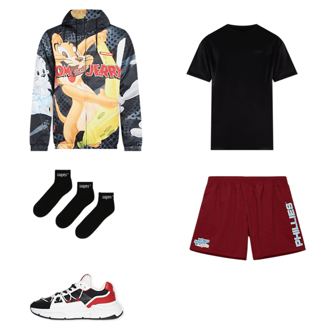 Mitchell & Ness Team Essentials Nylon Shorts - Shop Mitchell