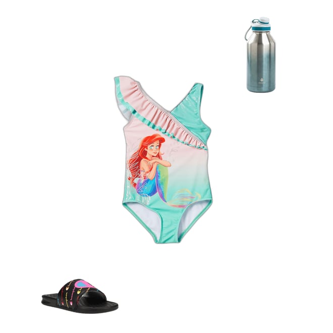 Disney little best sale mermaid bathing suit