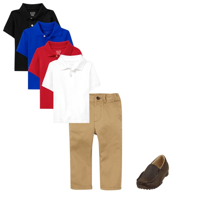 8th bundle featuring 2 items which compliment Baby And Toddler Boys Uniform Stretch Skinny Chino Pants