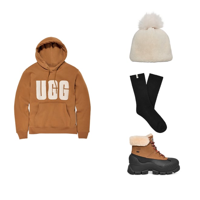 UGG® Faux Fur Beanie W Pom for Women