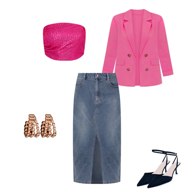 Girlboss Blazer - Hot Pink - ShopperBoard