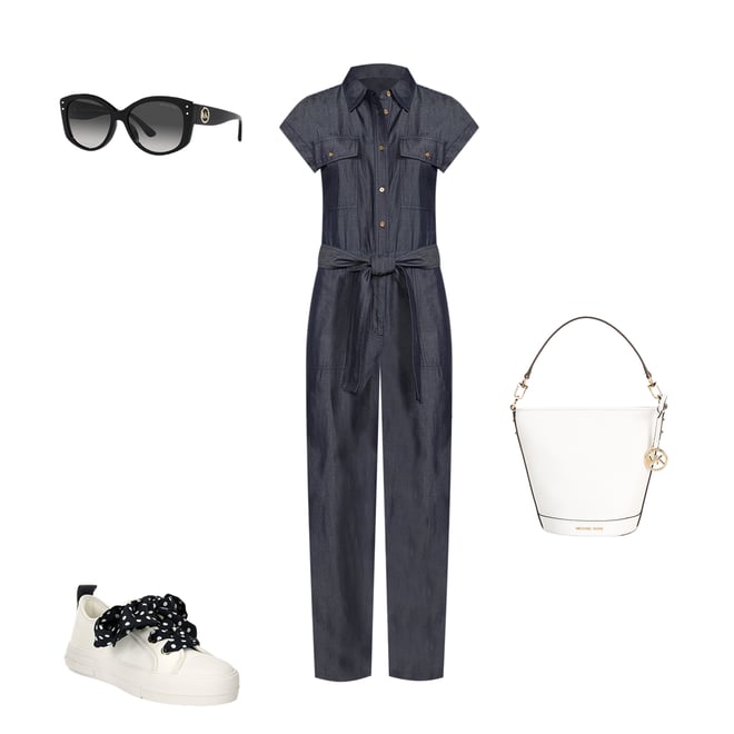 Michael kors store jumpsuit dillards