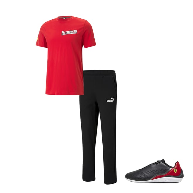 Puma Ferrari Race Pants 59983901 allenamento tutto l'anno uomo