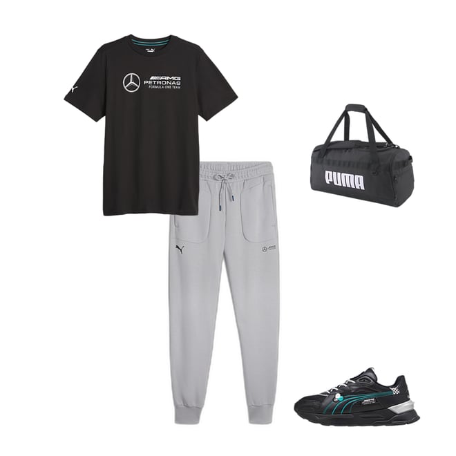  PUMA Camiseta Mercedes Amg Petronas T7 para hombre : Automotriz