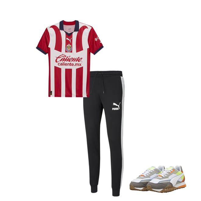 Jersey Chivas versi n jugador local 23 24 para hombre PUMA