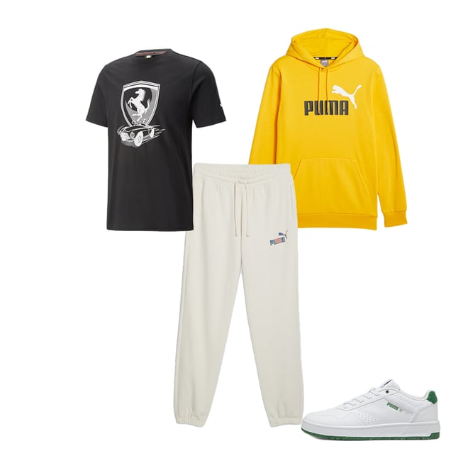 Pantalón Casual Puma Essentials Colorblock de Hombre