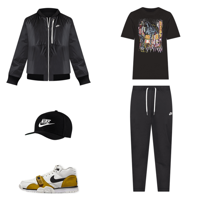 NIKE Sportswear Dri-FIT Pro Futura Adjustable Cap black/pine  green/black/white Bonés Snapback online at SNIPES