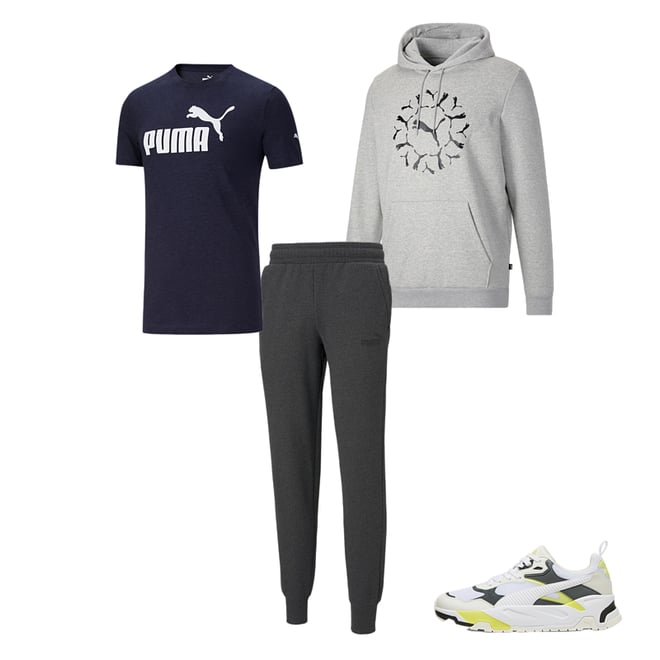 PUMA Men's Essential Logo Sweatpants 